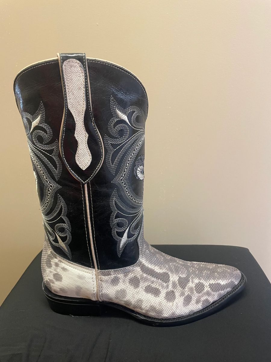 snake skin boot